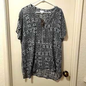 J Jill sheer blouse
